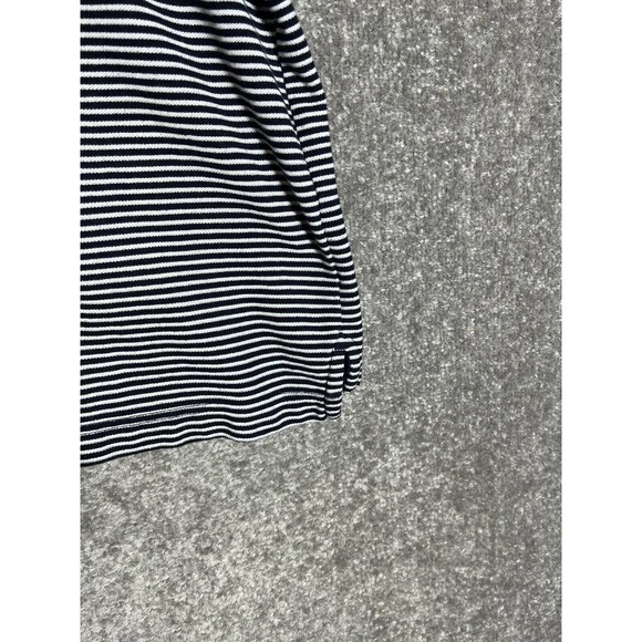 Croft & Barrow Easy Care Nautical Striped Polo Shirt Mens XXL Blue Short Sleeve - Picture 8 of 10